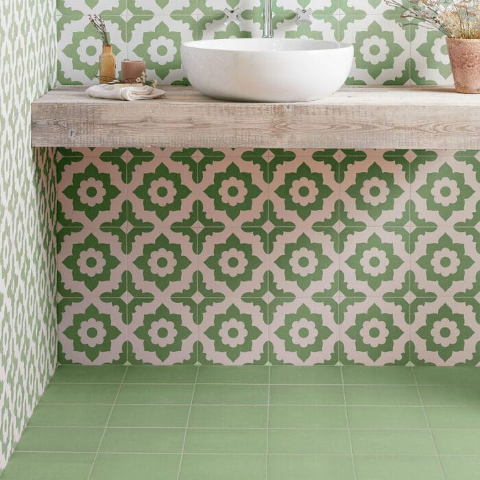 BertAndMay Plain Green Roomset BertAndMay Plain Green Roomset