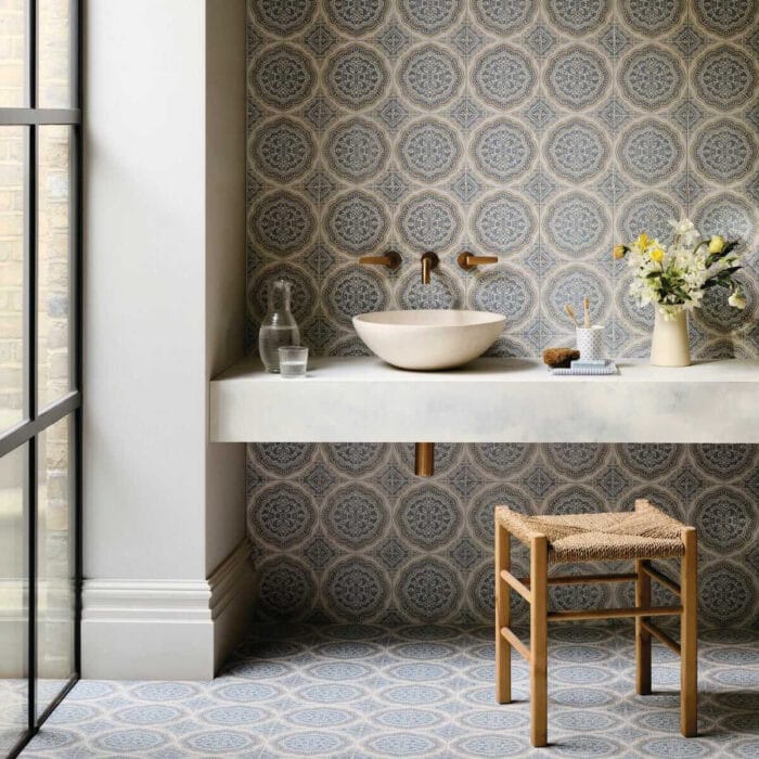 NinaCampbell Udaipur Blue Roomset