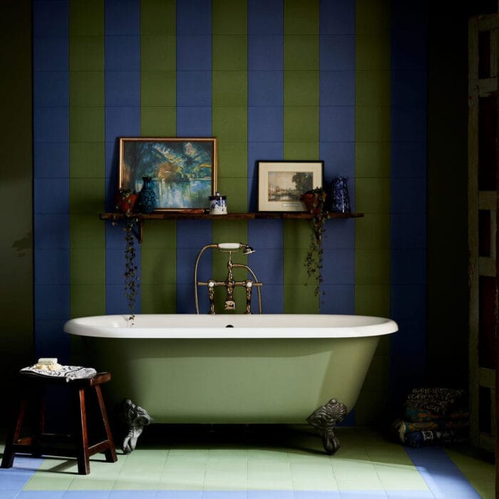 Plain GreenNavy Roomset Plain GreenNavy Roomset