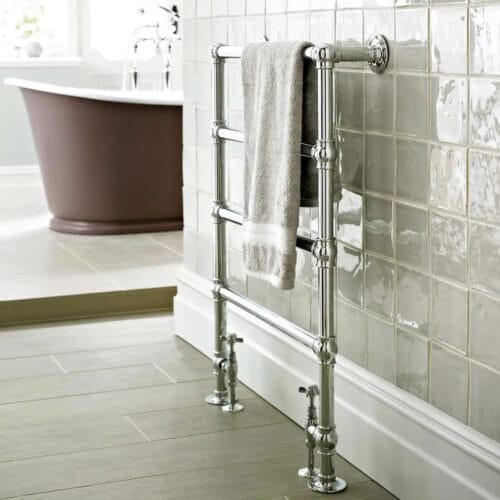 Flow Heated Towel Rail miljoe Flow Heated Towel Rail miljoe