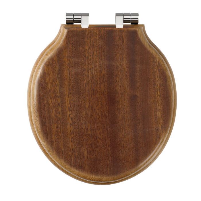 KENSINGTON SCTOILETSEAT MAHOGANY Medium