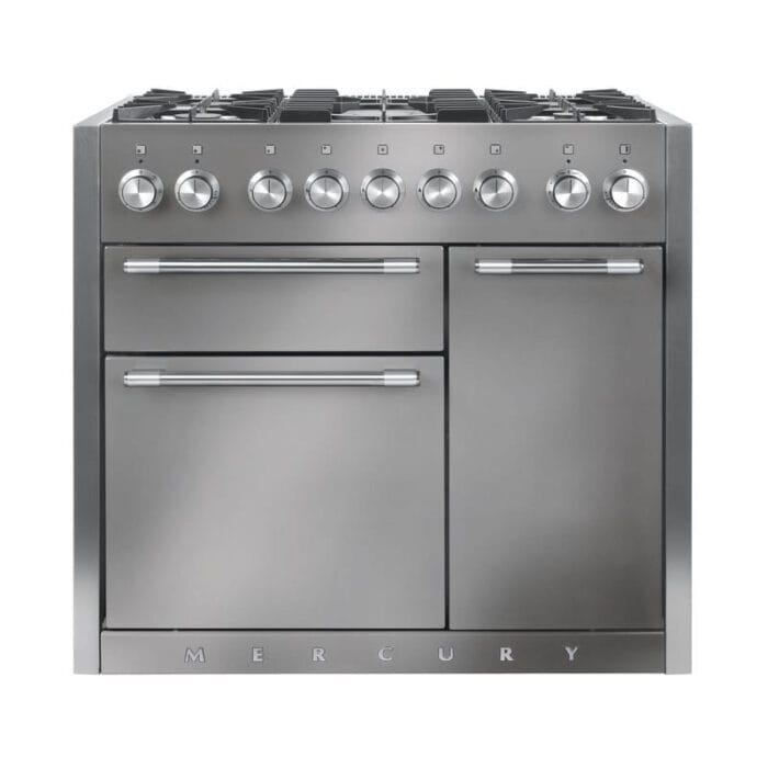 aga mercury 100 cm stainless steel