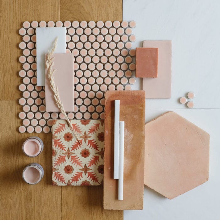 copenhagen moodboard flatlay