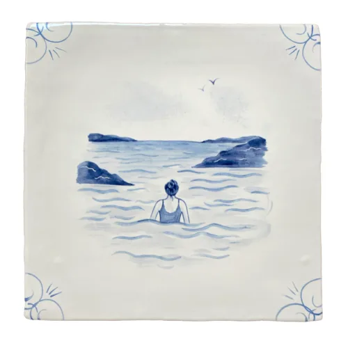 English Delft Sea Swimming English Delft Sea Swimming